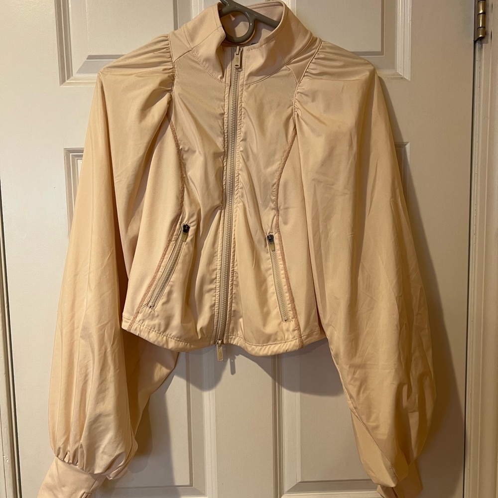 Free People Movement Stylish Cream Women's Jacket